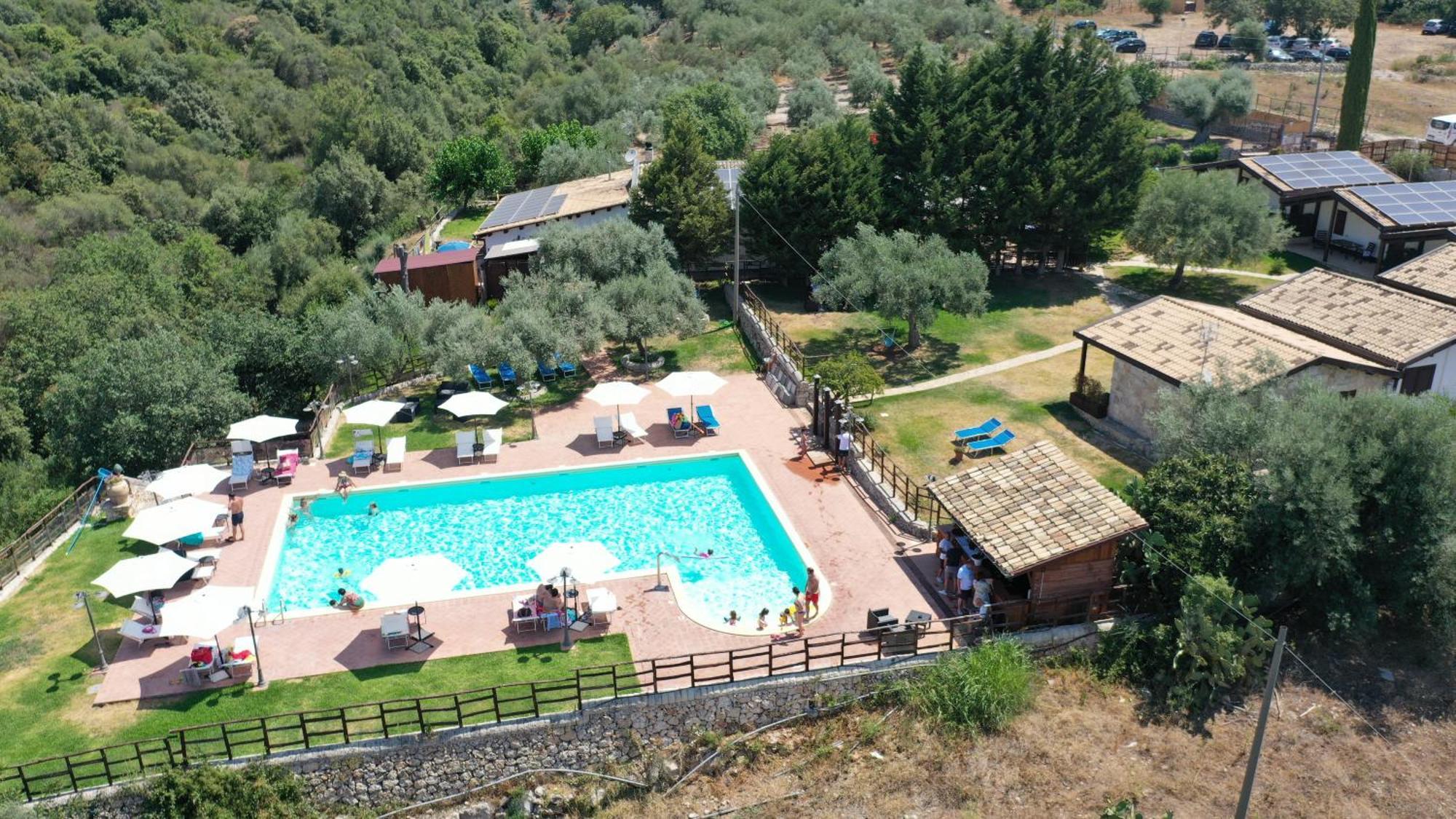 Вилла Pantalica Ranch Agriturismo Siciliano Sortino Экстерьер фото